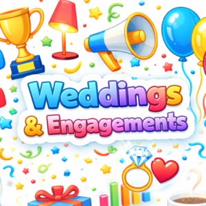 Weddings & Engagements